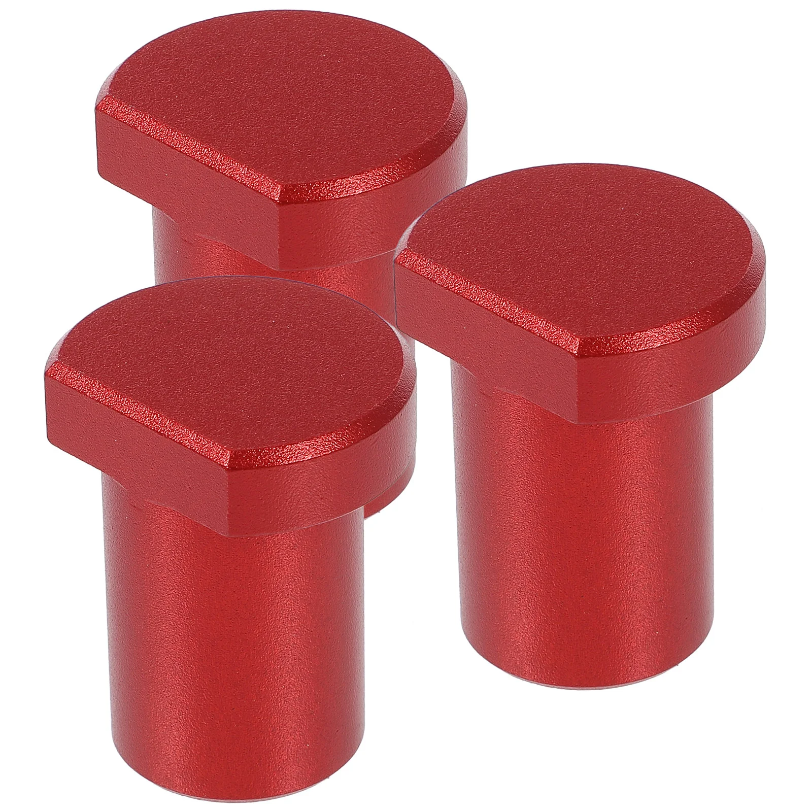 

3 Pcs Workbench Stop Cutting Accessory Dog Criketcutter Accessories Clamp Short Peg Aluminum Alloy Dogs Stoppers