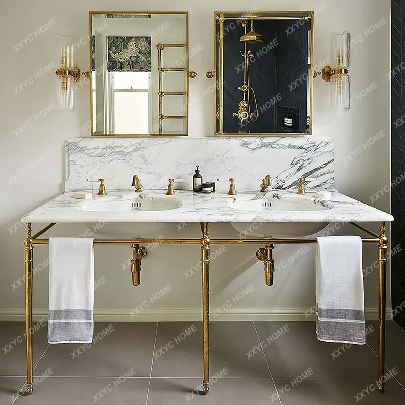 Bathroom Marble Countertop Metal Bracket Base Metal Stand