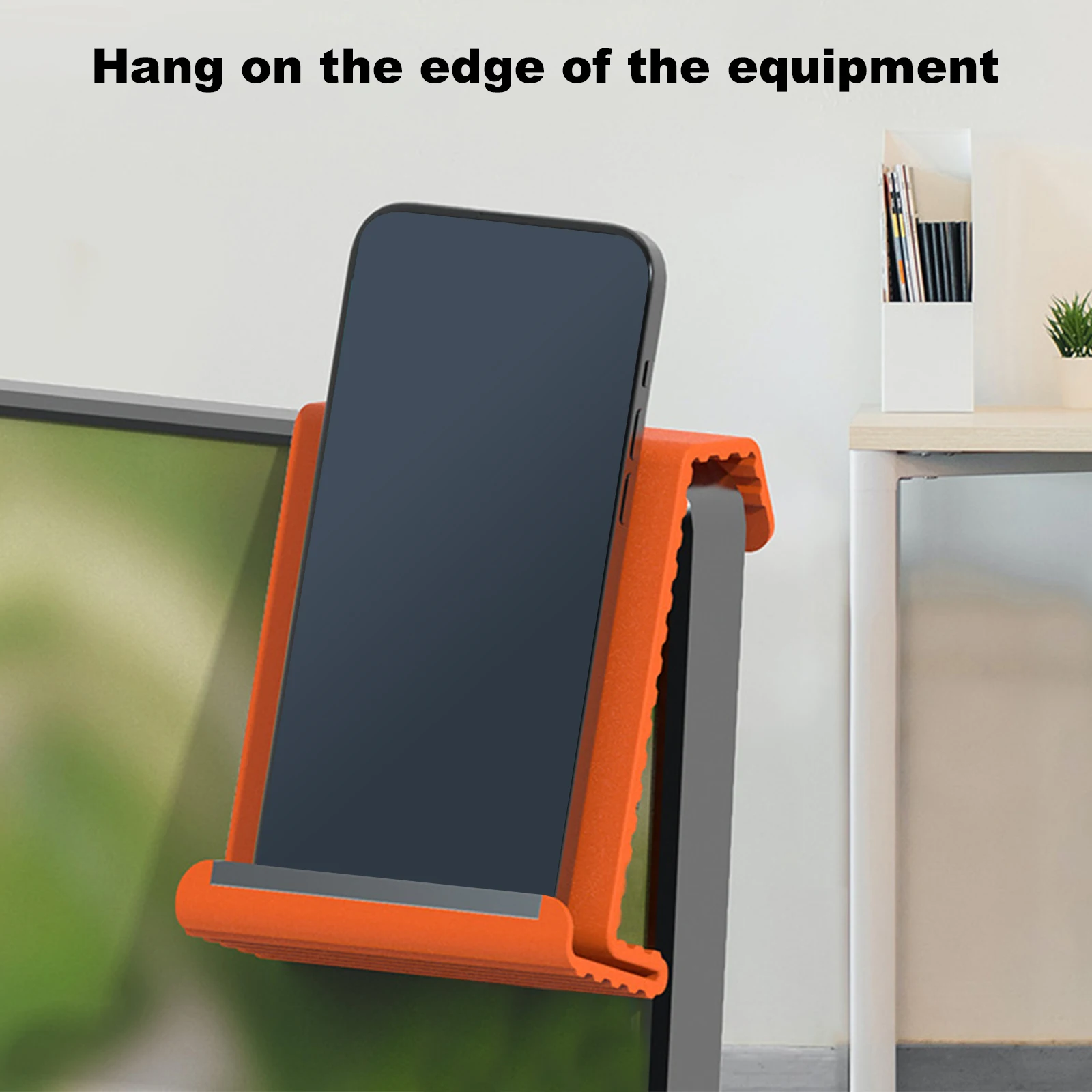 유연한 휴대폰 거치대, 접이식 실리콘 데스크탑 태블릿 노트북 스탠드, 휴대용 조절 가능 범용 홀더 (여행/사무실용)