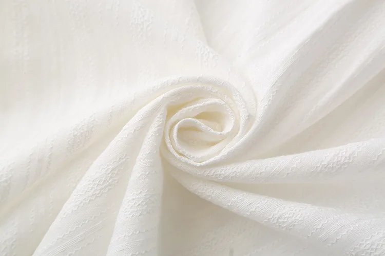 Fashion Plus Size Women's Blouses 2025 Spring And Autumn Elegant Chinese-style Embroidered Lantern Sleeve Jacquard Cotton Shirt