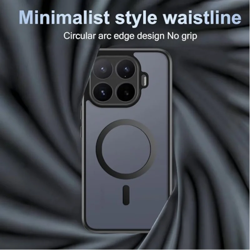 Clear Magnetic Shockproof Phone Case - 2 in 1 Protective Transparent Shell