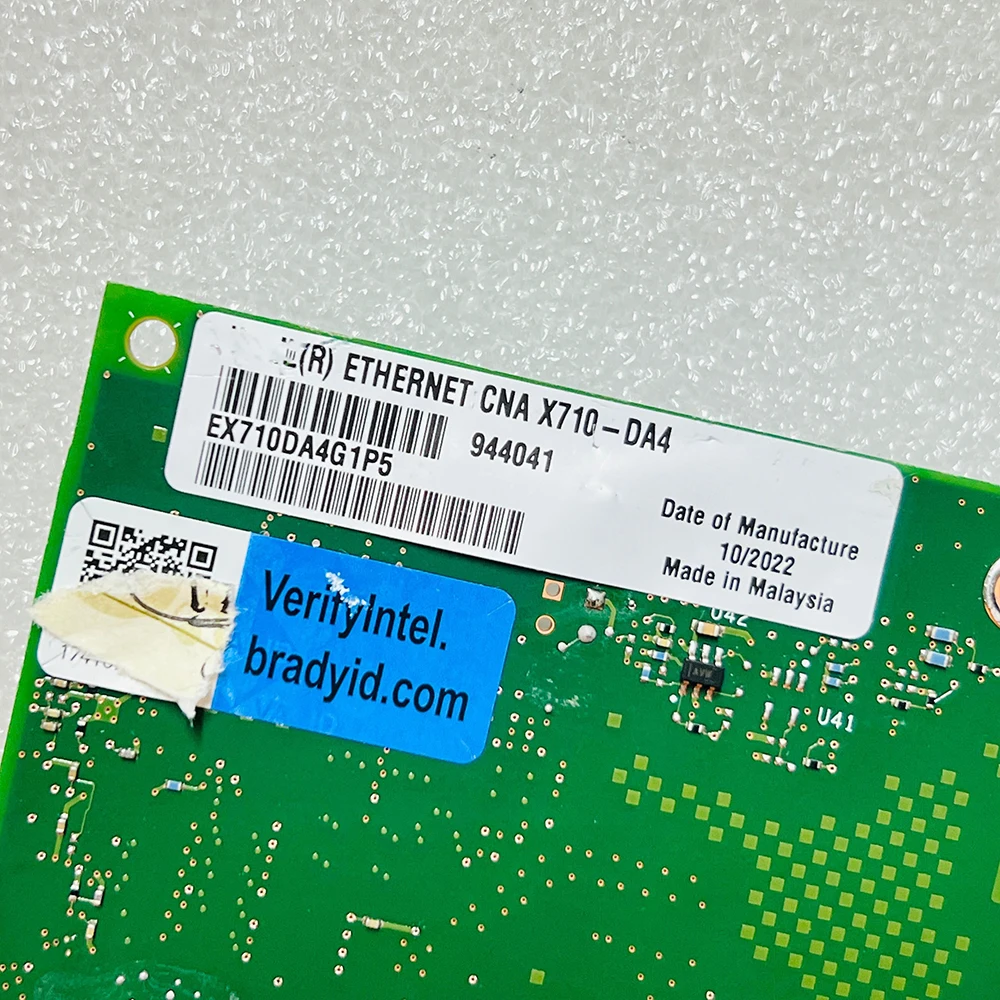 For Intel X710-DA4BLK four port 10G fiber optic network card 10G SFP+X710-DA4G1P5 5 For Intel X710-DA4BLK four port 10G fiber optic network card 10G SFP+X710-DA4G1P5 - Image 3