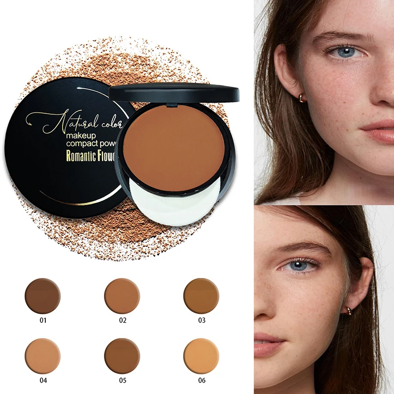 Sweat-resistant Contouring Powder Palette-matte Buildable Coverage For All Skin Tones Highlight&shadow Boosted Skin Tint Makeup