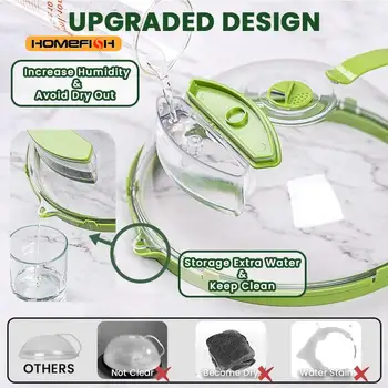 Clear Microwave Food Cover 1