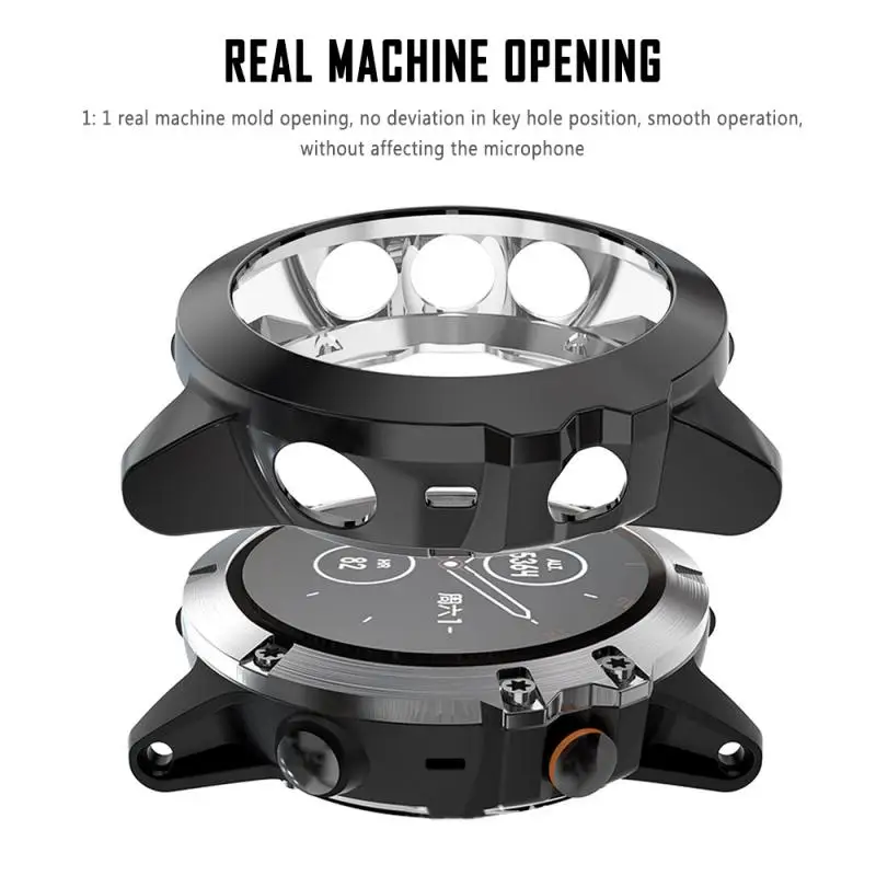 Premium Plating Protective Watch Case with Screen Protector
