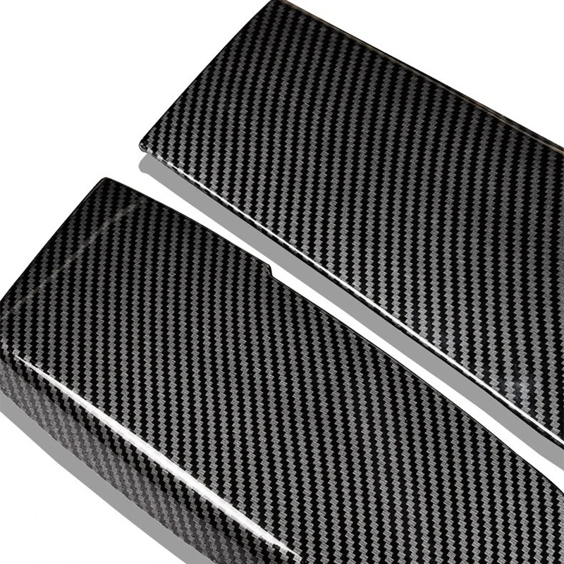 BMW 5 시리즈 E60 520i 530Li 05-10 센터 콘솔 암레스트 박스 카본 파이버 패널 보호 패드 스크래치 방지 액세서리
