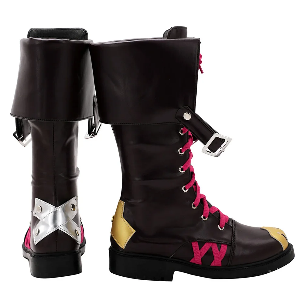 Arcane: LoL Jinx Cosplay Shoes  ҷ ǻ ׼  