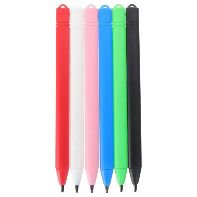 LED 필기 태블릿 드로잉 보드 펜, 어린이 페인팅 펜, 장난감, 어린이 노트북 스타일러스 페인팅 LCD 페인팅 보드 펜, 6 개