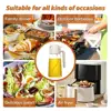 16oz Oil Dispenser Bottle for Kitchen, 2 in 1 Olive Oil Dispenser and Oil Sprayer, 470ml Olive Oil Spray Bottle for Cooking 6