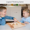 Children Logical Thinking Games Wooden Chess Toys Parent-Child Interactive Board Games Educational Toys For Kids Brain Training 2