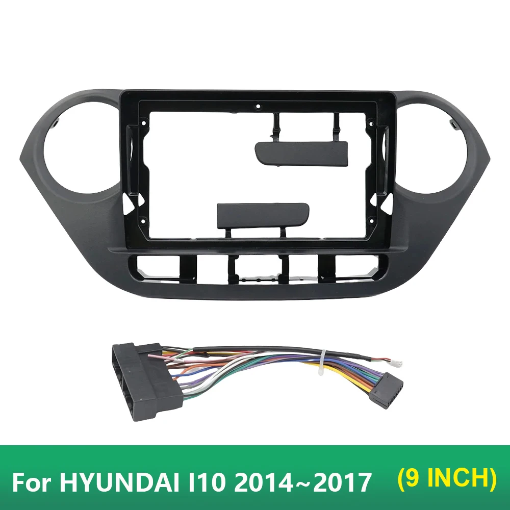 2Din9InchCarRadioInstallationPlasticFasciaPanelFrameand