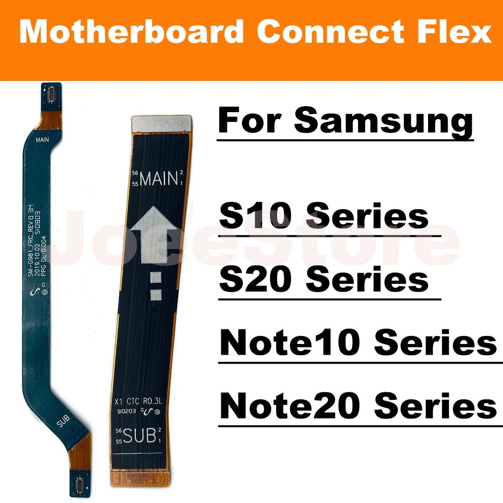 Scheda Madre Connect Flex Per Samsung Galaxy S20 Fe Ultra S10 Note10 Note20 Plus Display Lcd Connect Mainboard Flex Cable Ribbon