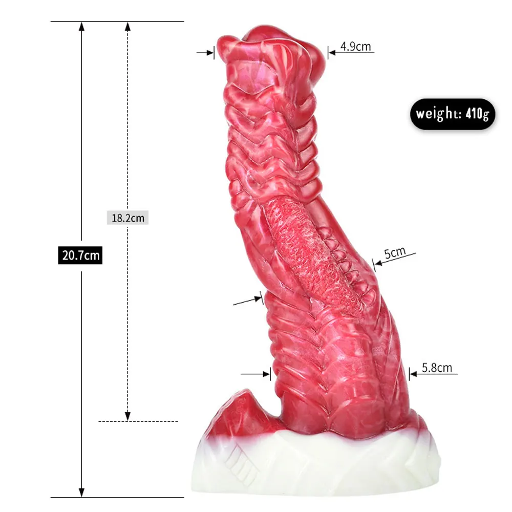 S/M/L Soft Huge Dildo Horse Dildo Sex Toys For Women Vaginal Massager With Strong Suction Cup Animal Monster Big Anal Plug Tools _