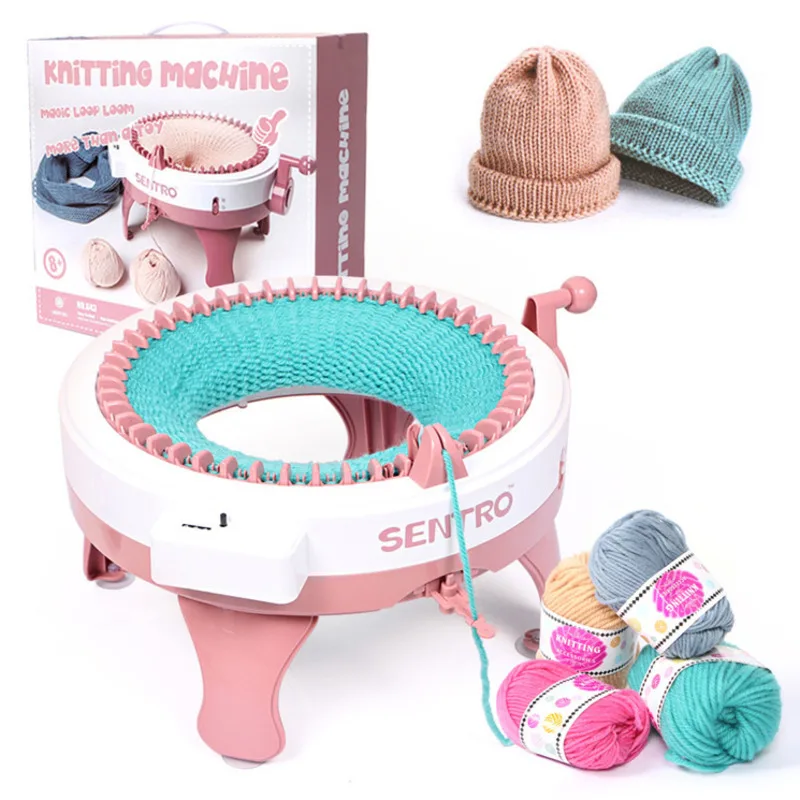 Knitting Machine 48 Needles Breimachine Creative Manual DIY Loom Sentro Knitting Machine Tricoter Sewing Hat Sock Lazy Artifact knitting machine,knitting loom,knitting supplies