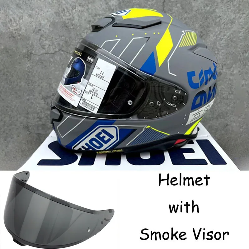 Shoei Z8 RF-1400 NXR2 ACCOLADE TC-10 Full Face Motorcycle Helmet