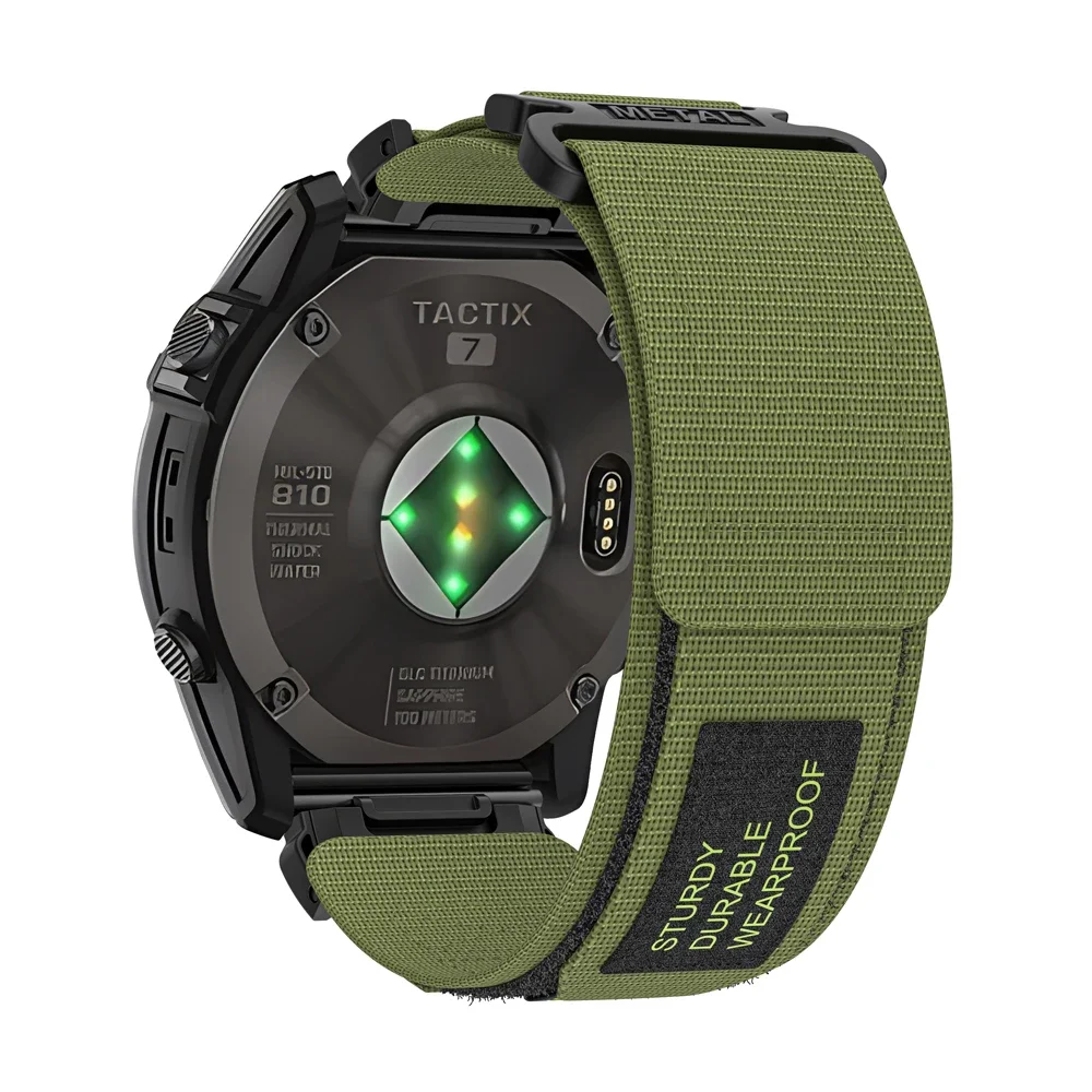 Premium Durable Nylon Strap for Smartwatch - Adjustable 22mm/26mm Wristband