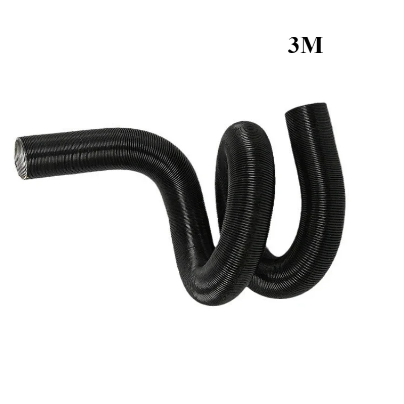 Parking Heater Duct Ducting Pipe Hose 300cm Black For Webasto Eberspacher Heater Car Camper M7K1
