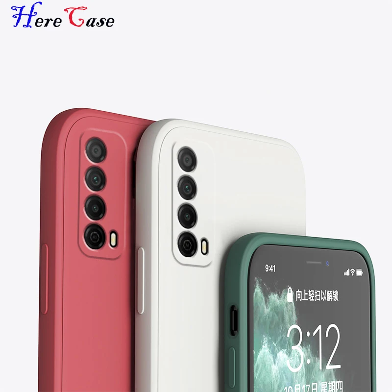 Vibrant Candy Solid Color Curly Wave Shockproof TPU Silicone Phone Case