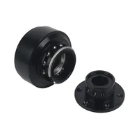 Adaptateur à dégagement rapide pour simulateur de course MOZA TURN Direct Drive Base, moyeu de volant en alliage d'aluminium, connecteur noir et rouge Gamin 6