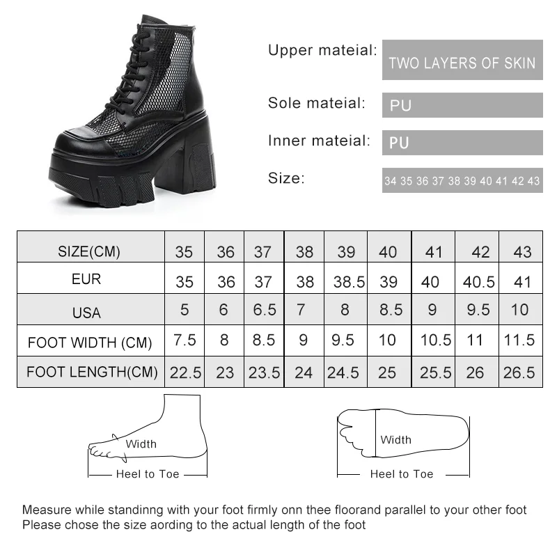 AIYUQI Summer Boots Female Genuine Leather 2024 New Mesh Women Shoes Boots 11cm Height Platform High Heel Cool Boots Women