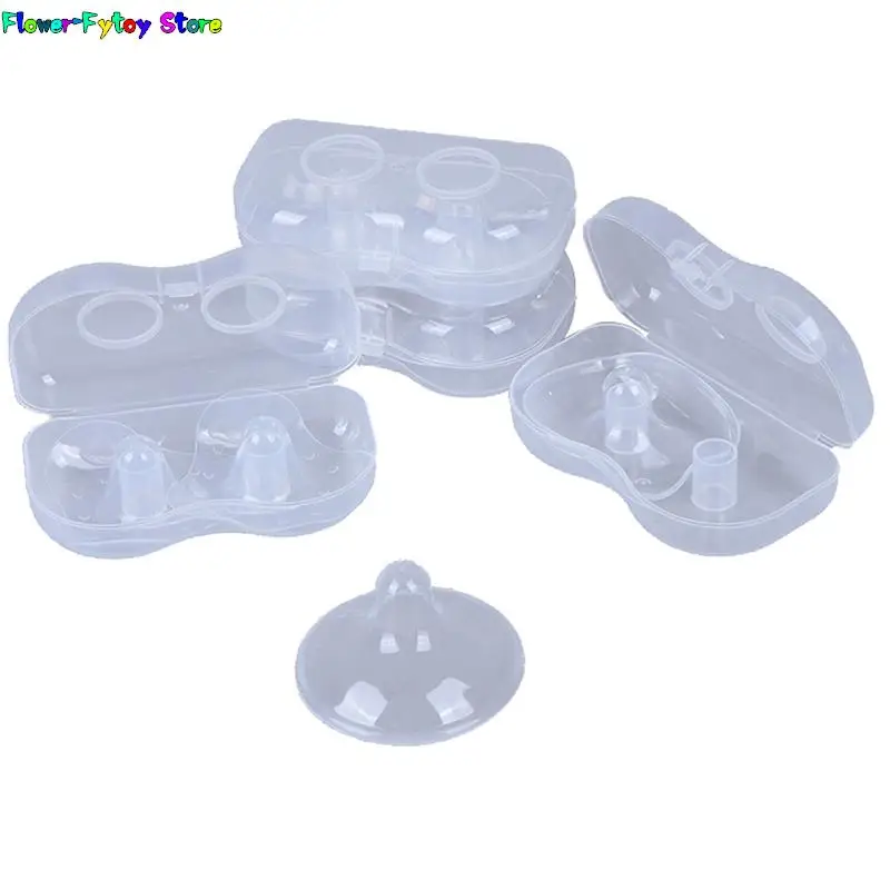 2pcs Silicone Nipple Protectors Feeding Mothers Nipple Protection Cover Breastfeeding Mother Milk Silicone nipple shields