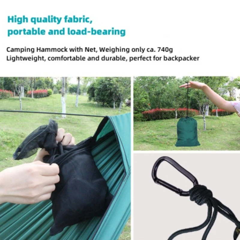 2Person Outdoor Hammock with Mosquito Net 4