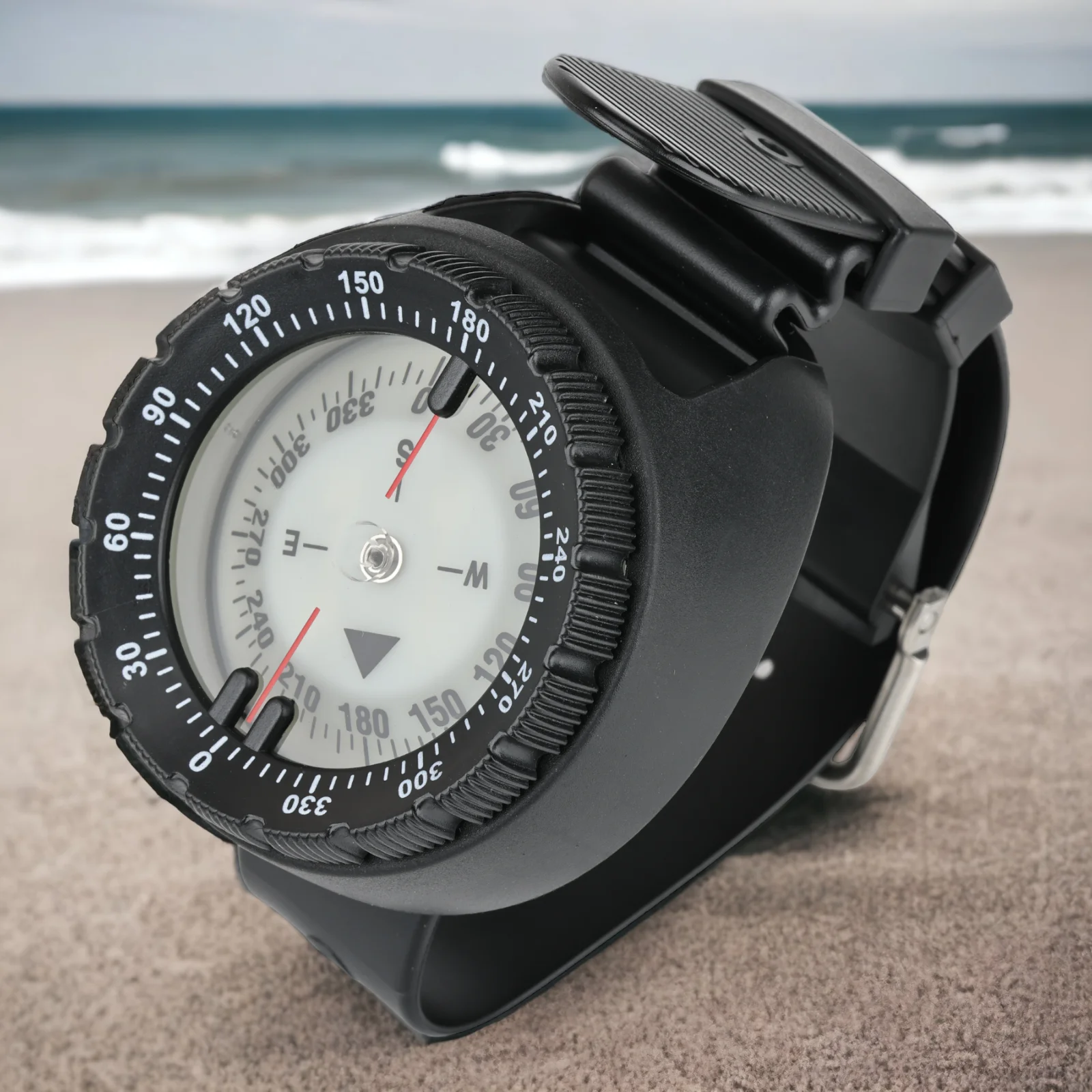 Dive Compass Scuba Scuba Choice Deluxe Wrist Compass With Hose Mount ...