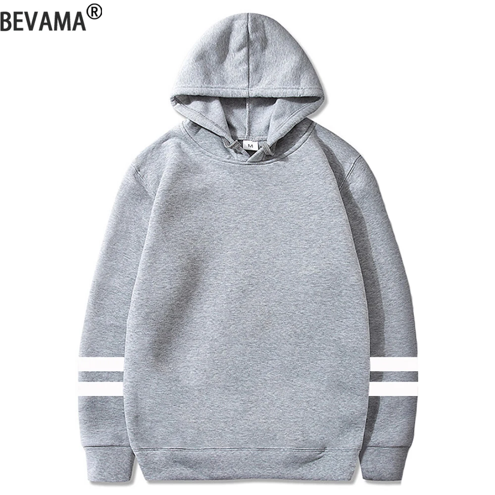 

Hooded Sweatshirts for Men Solid Color Long Sleeve Hoodies Loose Casual Pullover Running Jogging Sportswear Fleece Striped Tops