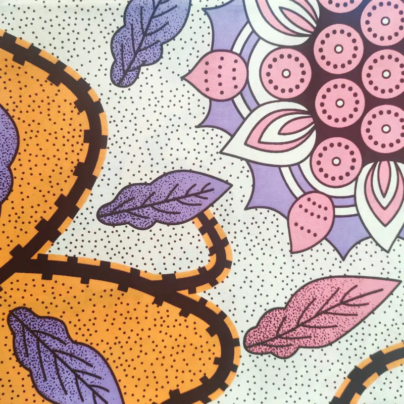 Fashion dutch wax fabric 100% cotton luxury textile Item No.H3-1
