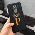 Letter - black - P