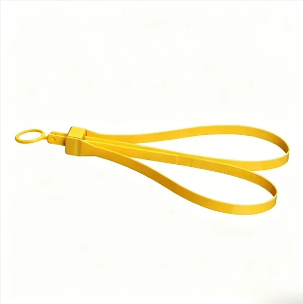 Yellow Tactical Disposable Handcuffs Strap - Military Grade Decorative Cable Ties