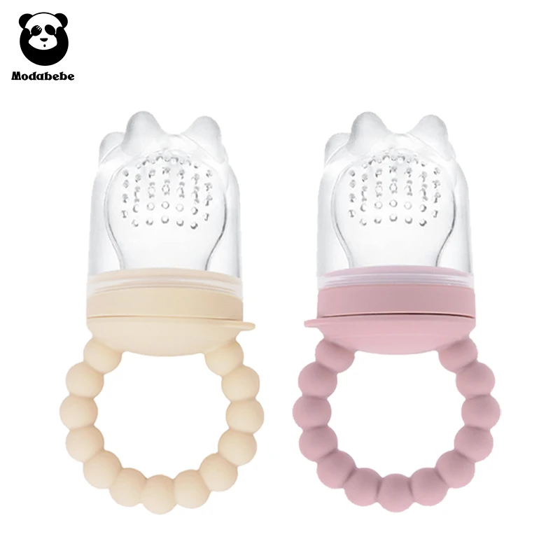 Silicone Nipple Feeder Newborn Training Fruit Feeder Fresh Food Nibbler