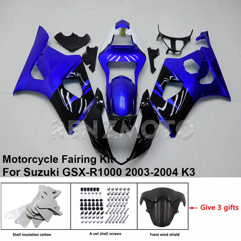 

For SUZUKI GSXR1000 2003-2004 K3 Fairing R/Z GR3A25 GSXR 1000 GSX-R Motorcycle Set Body Kit decoration Plastic Guard Plate Shell