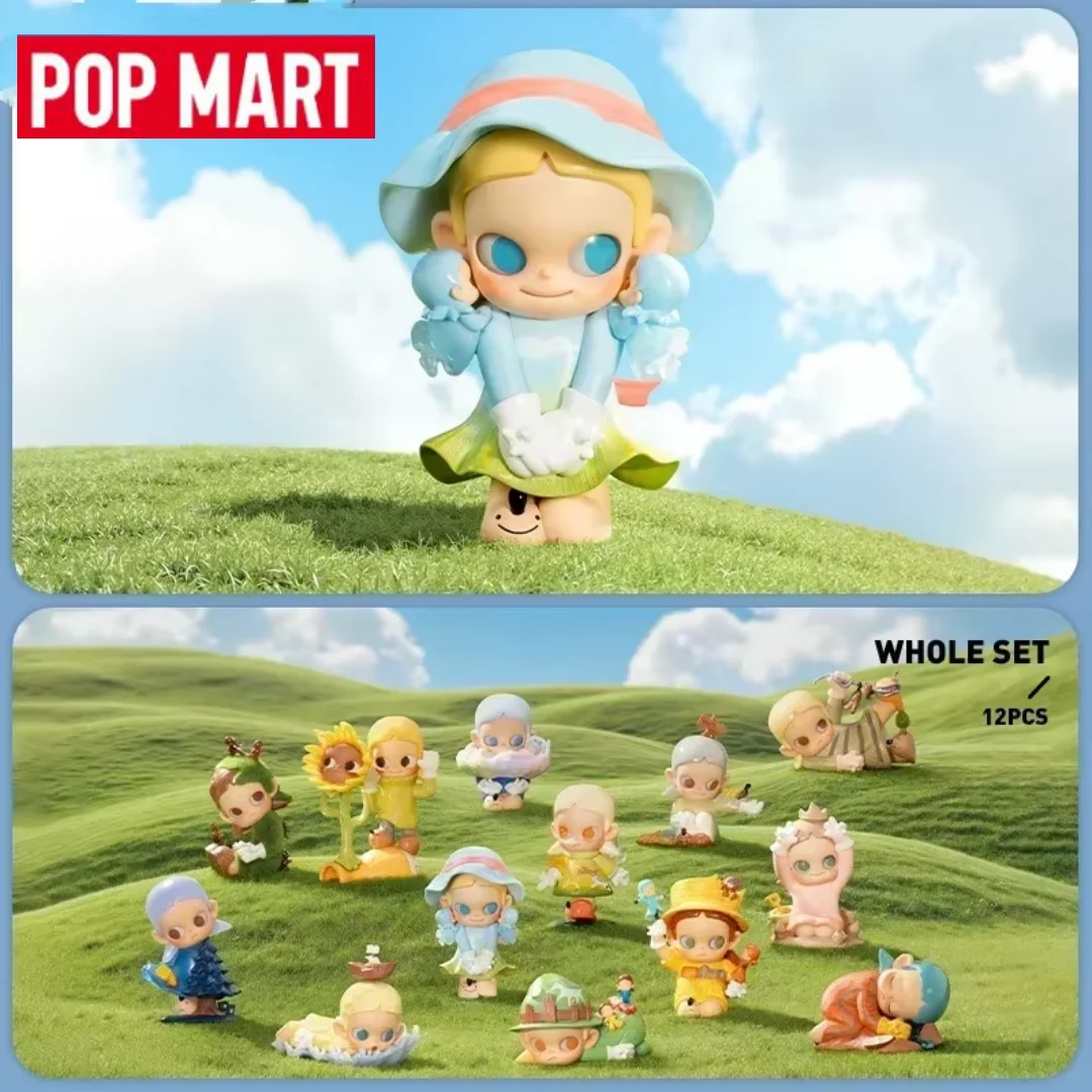 POP MART Zsiga 테이크 잇 슬로우 시리즈 블라인드 박스 장난감 귀여운 애니메이션 액션 피규어 깜짝 상자 미스터리 박스 인형 소녀 선물