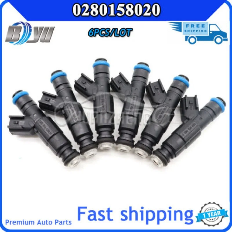 

Топливные форсунки для Jeep Liberty Dodge Dakota Mitsubishi, 0280158020 л, 6 шт.