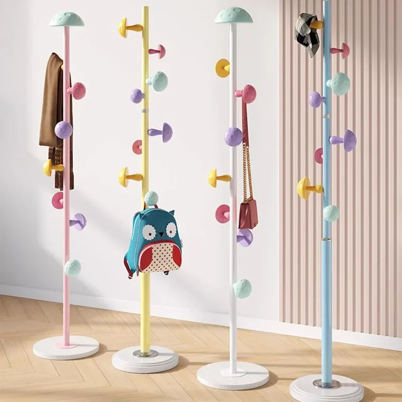 

Metal Aesthetic Clothes Rack Kids Designer Standing Modern Clothes Stand Dryer Storage Percheros Para Ropa Hallway Furniture