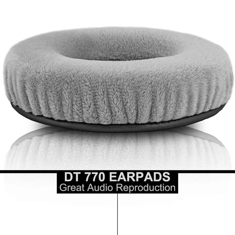 DT990/DT880/DT770 헤드폰 슬리브 커버용 소프트 이어폰 폼 이어패드
