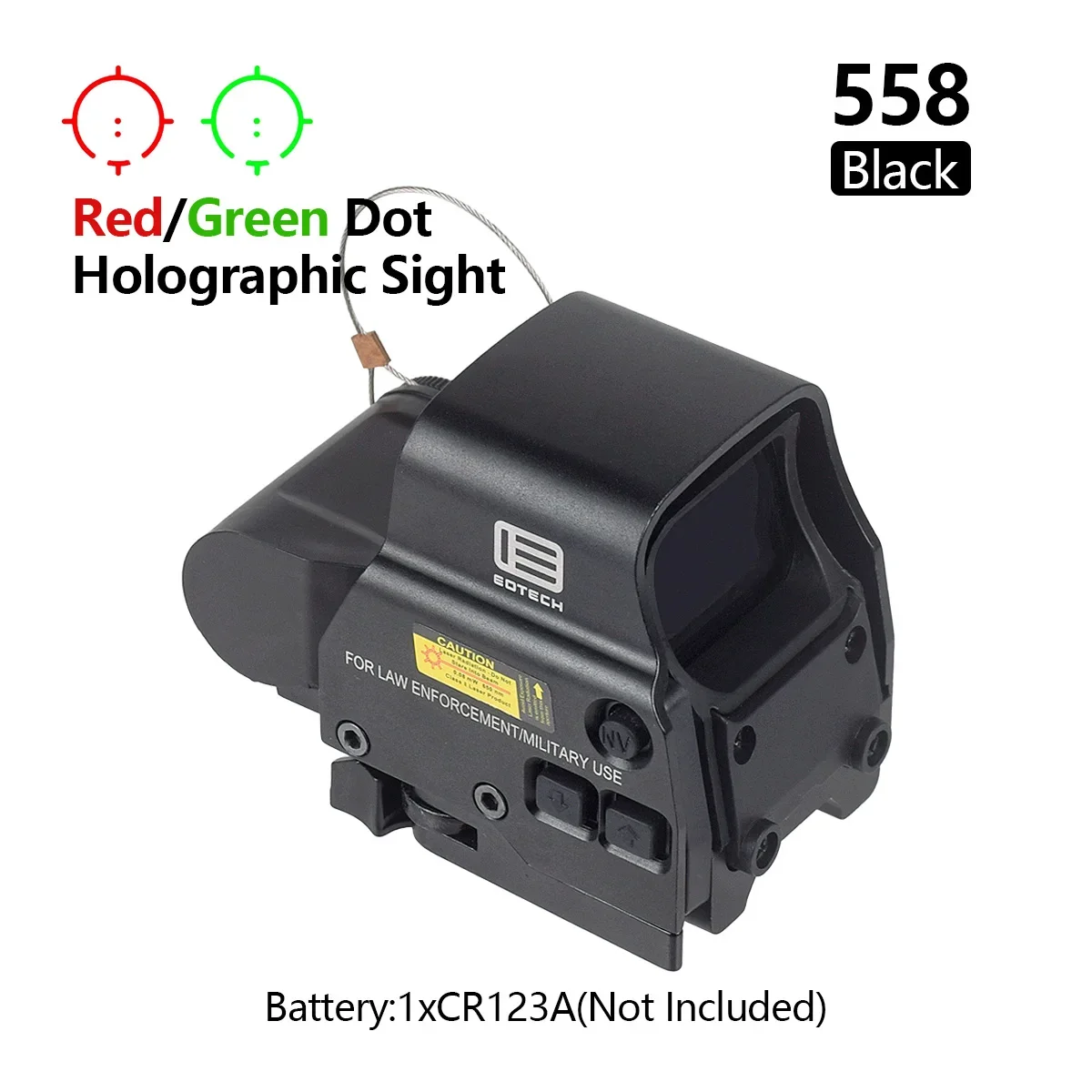 Tactical Eotech 3X Magnifier Unity 2.26 Fast Mount Optics Riser For G33 G43 Scope 558 Holographic Red Dot Sight Riflescope tactical magnifier scope rifle scope