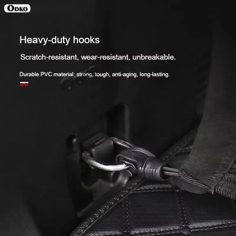 현대 쏘나타 1993-2024 2025용 트렁크 정리함 카고넷 - 봉투형 카고넷 - 고급 메쉬 탄성 자동차 트렁크 정리함