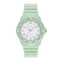 UTHAI Student Watch Fashion Trend Outdoor Sports Fresh 50M Waterproof PU Soft Female Middle School Student Youth Clock Watches 2