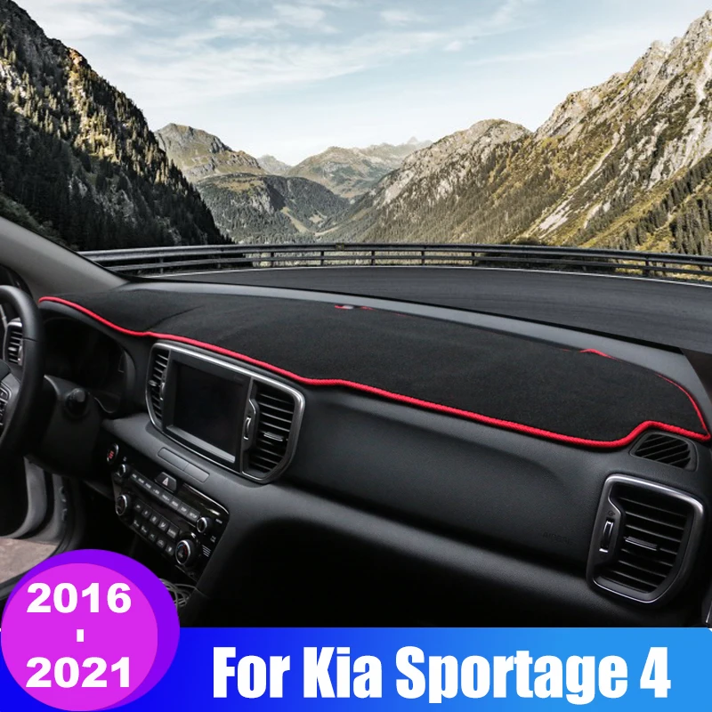 

For Kia Sportage 4 QL 2016 2017 2018 2019 2020 2021 Car Dashboard Instrument Panel Cover Avoid Light Pad Sun Shade Carpets