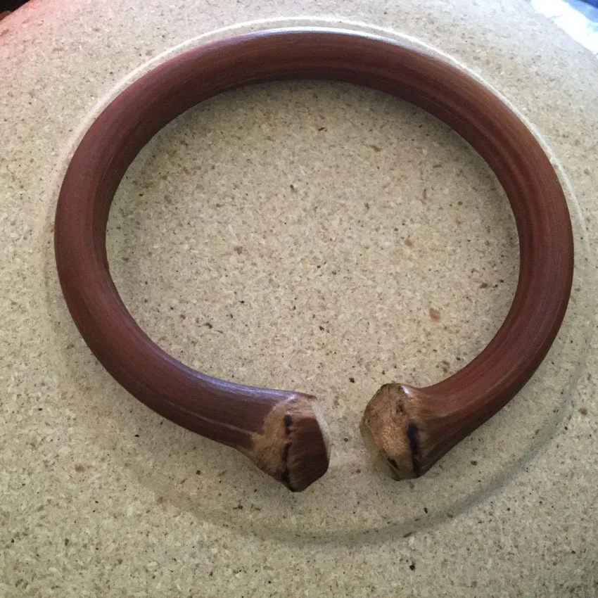 Fashion Unisex Men Women's Couple's Rattan Bangle Bracelet Wood 4