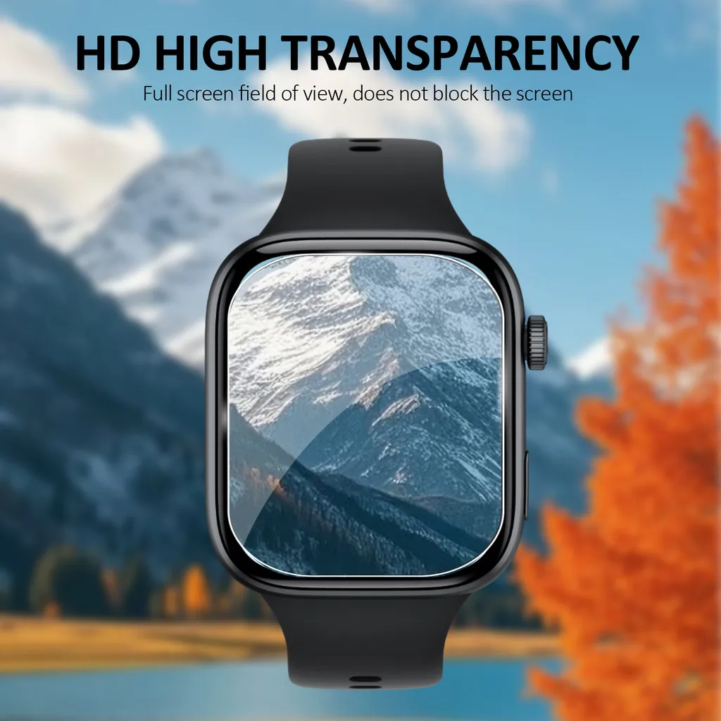 Premium Hydrogel Screen Protector: Ultra Clear, Soft Full Coverage, Anti-Scratch Film (2-5 Pack)