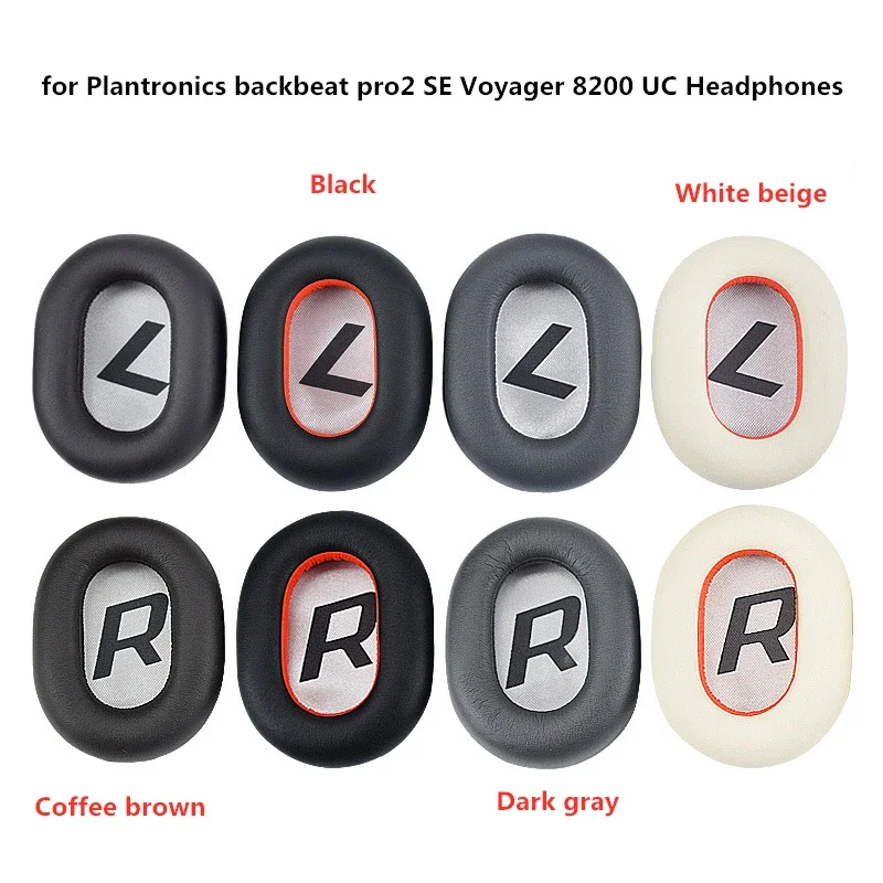 

Replace Soft Foam Ear Pads Cushions Suitable for Plantronics Backbeat Pro 2 SE Voyager 8200UC High quality Headphones