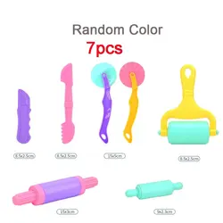Creative Play Dough Tool Kit for Kids - Includes Molds, Rolling Pins, and Cutters (7pcs set)