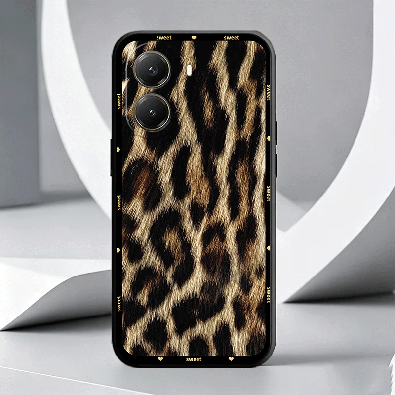 Chic Leopard Print Phone Case - Fashion Sweet Edition