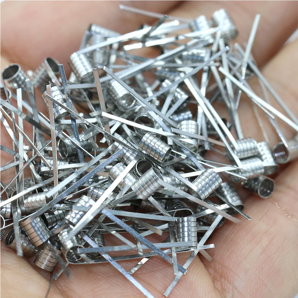 100 x Ni90 Ribbon Coil 0.35 Ohm ribbon coil