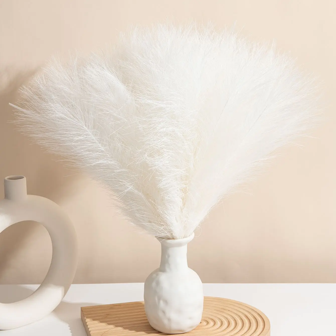 Elegant Artificial Pampas Grass Bouquet