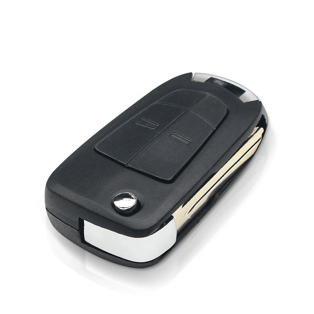 KEYYOU Modified Car Key Case for Vauxhall Opel Astra Zafira Vectra H J g Omega HU46 Buttons FOB 2 Button