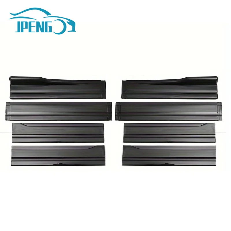 Car Side Skirts Extension Rocker Panels Lip Bumper ABS 8p 2.2M 86.6inch For BMW 3 Series E90 E91 320i 330i 2005-2011 car bumper spoiler,bumper lip,bumper lip decoration,car rear bumper lip,front bumper decoration,front bumper cover,car side spoiler,bumper protector,car rear bumper cover